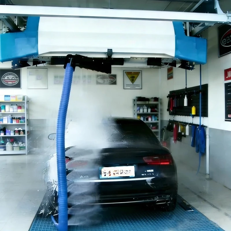 Electric Portable Touchless Auto Washing Touch Free Car Wash Machine Laser Brushless Automatic Equipment System Wheel Clean