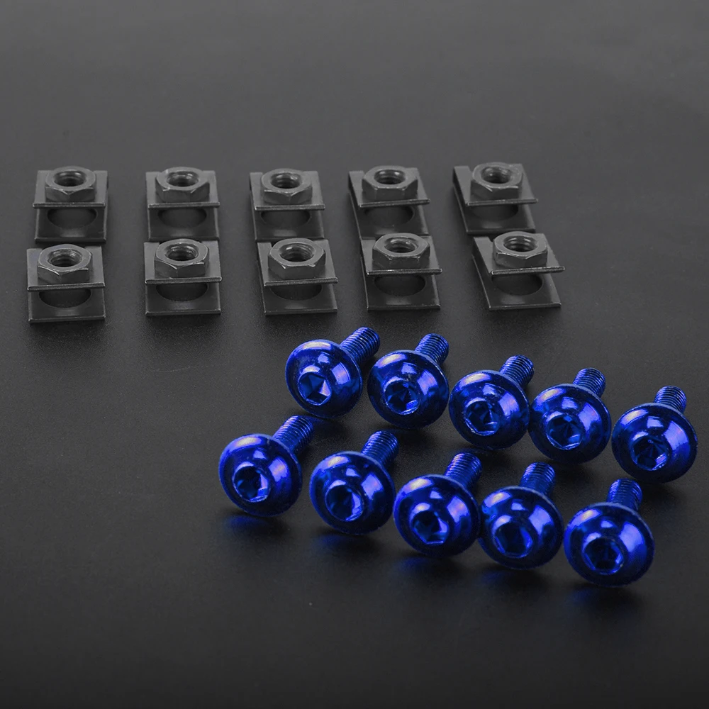 FOR Keeway RKF 125 Motorcycle Keeway RKF125 6MM Fairing Body Work Bolt Kit Screw Spire Speed Fastener Clip Nut RKF-125 Parts