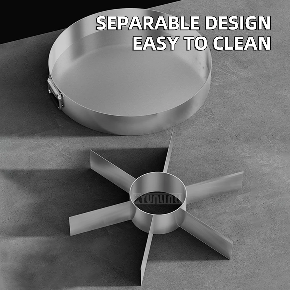 flavor-compartments-food-cooker-stainless-steel-tray-cafeteria-meal-tray-serving-plate-thickened-dividing-disc