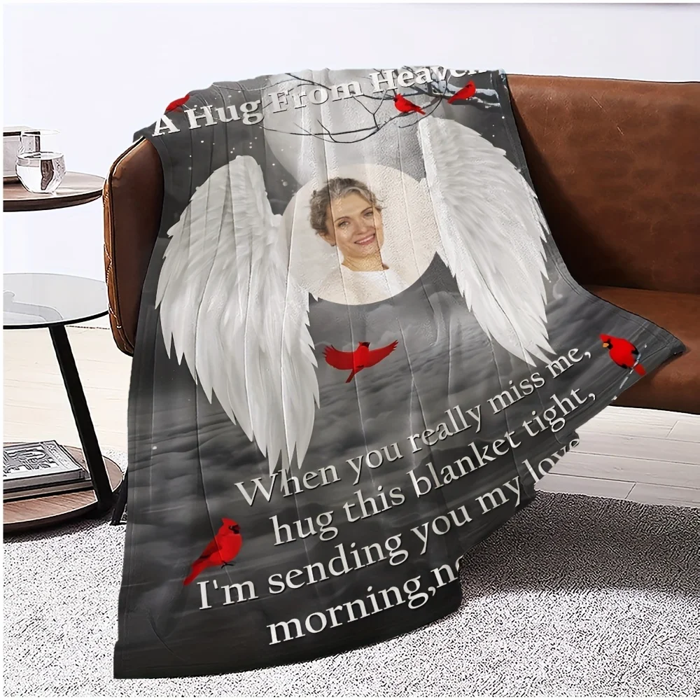 personalized photo blanket, customizable according to your favorite pictures, commemorative photo blanket, treasure memories