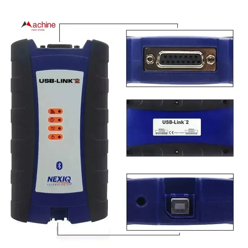 Truck diagnostic tools 125032 USB for Cummins Heavy Duty Truck Scanners USB Link Diagnostic Tool NEXIQ-2 USB LINK