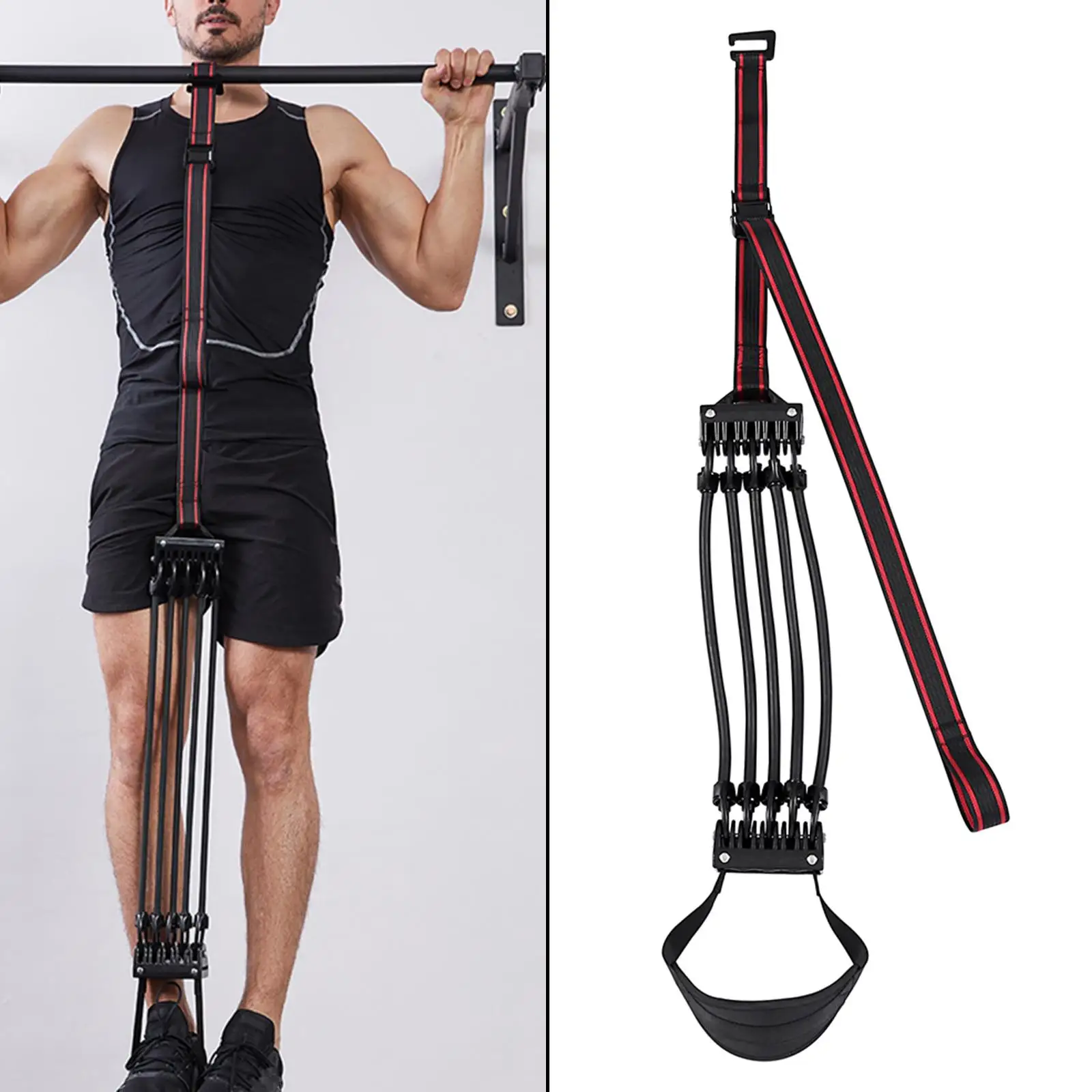 أربطة مساعدة للسحب، ملحقات شريط السحب، حبال مرنة لتدريب القوة شديدة التحمل، أربطة لياقة بدنية لتدريب أرجل الأسلحة #1