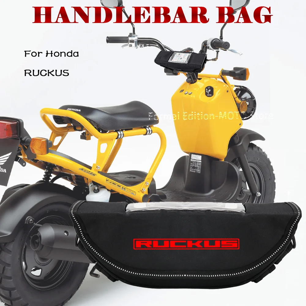 

For Honda RUCKUS Dustproof and Waterproof Motorcycle Steering Wheel Navigation Bag