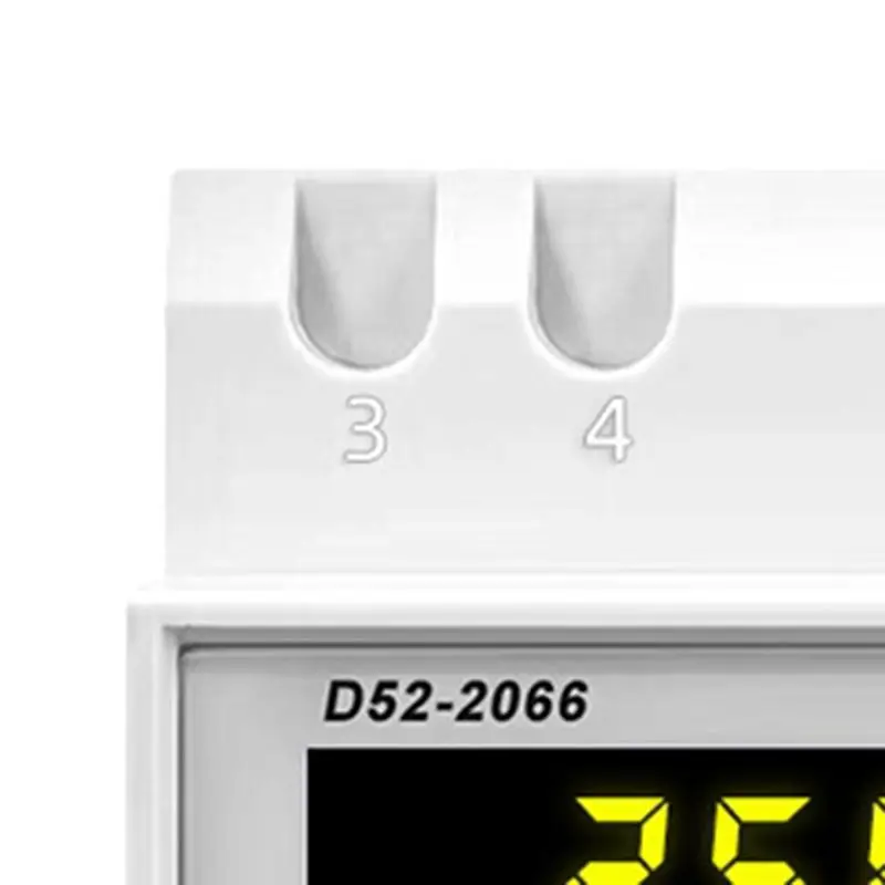 [NEWA76K!】 Tuya Wifi Intelligent Digital Display Electricity Meter DIN-Rail Voltage Current Meter Power Factor Frequency Meter