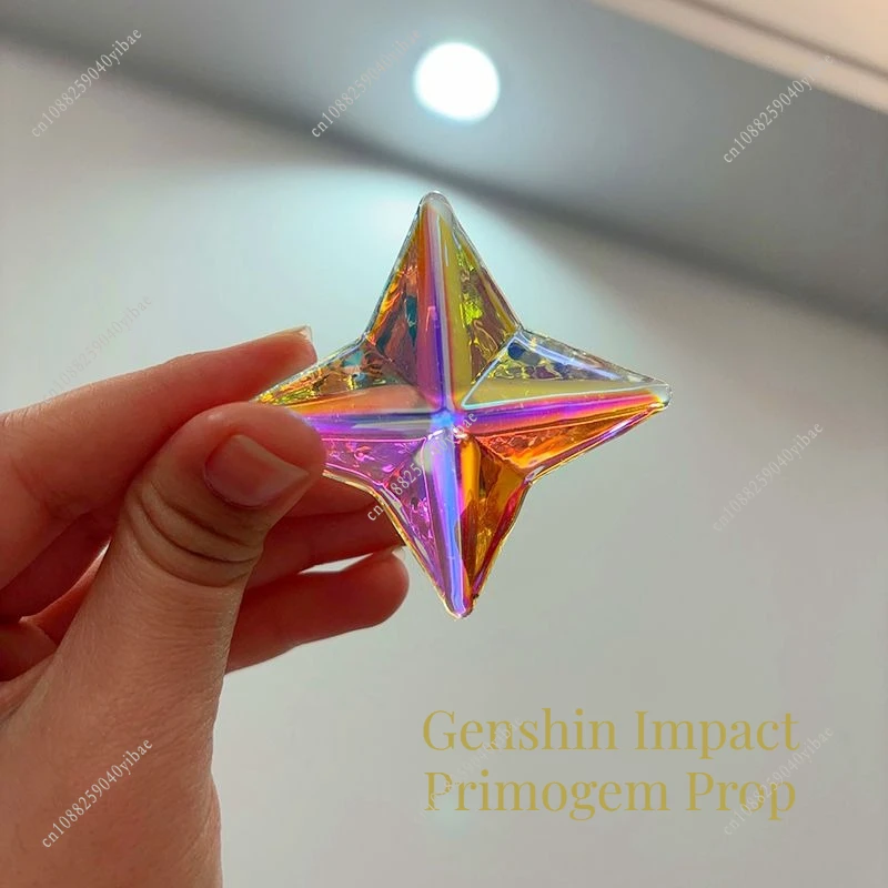 Genshin Impact ‌ Primogem Prop 3D Kristall Desktop Ornamente Requisiten Spiel Peripherie Modelle Geschenk für Freund Spiel Fan Genshin Impact ‌ – Detail 5