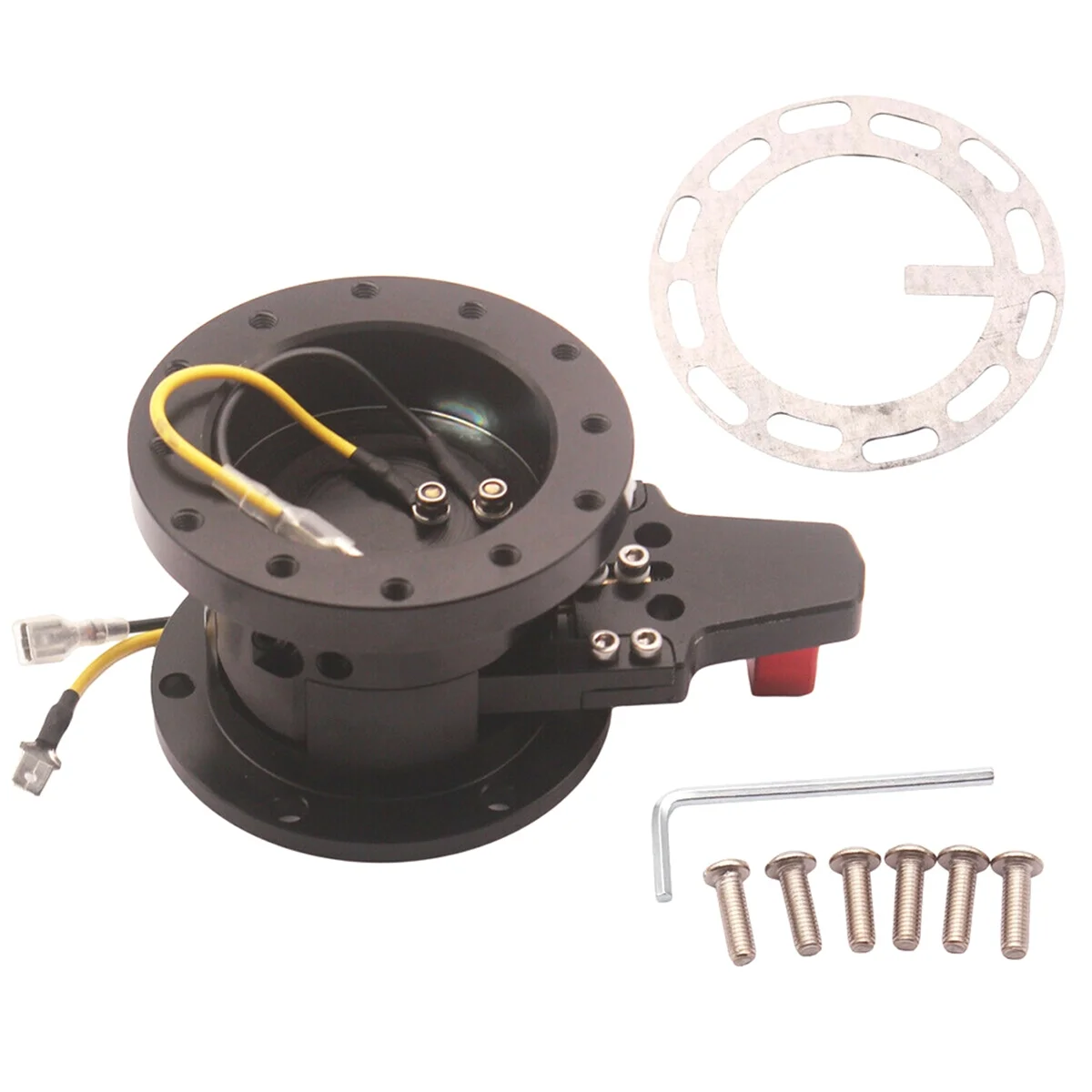 Quick Release Ball Lock System Steering Wheel Hub Flip Up Tilt Without Lock