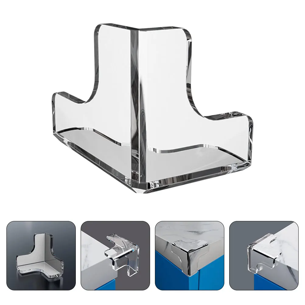 

10pcs Transparent Corner Protectors Clear Pvc Table Edge Guards For Baby Safety Furniture Bumpers Child Proofing Desk Cabinet