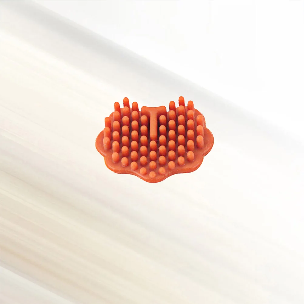 

2 Pcs Erhu Sound Filter Pad Noise Reducer Pads for Lover Accessories Lovers Orange