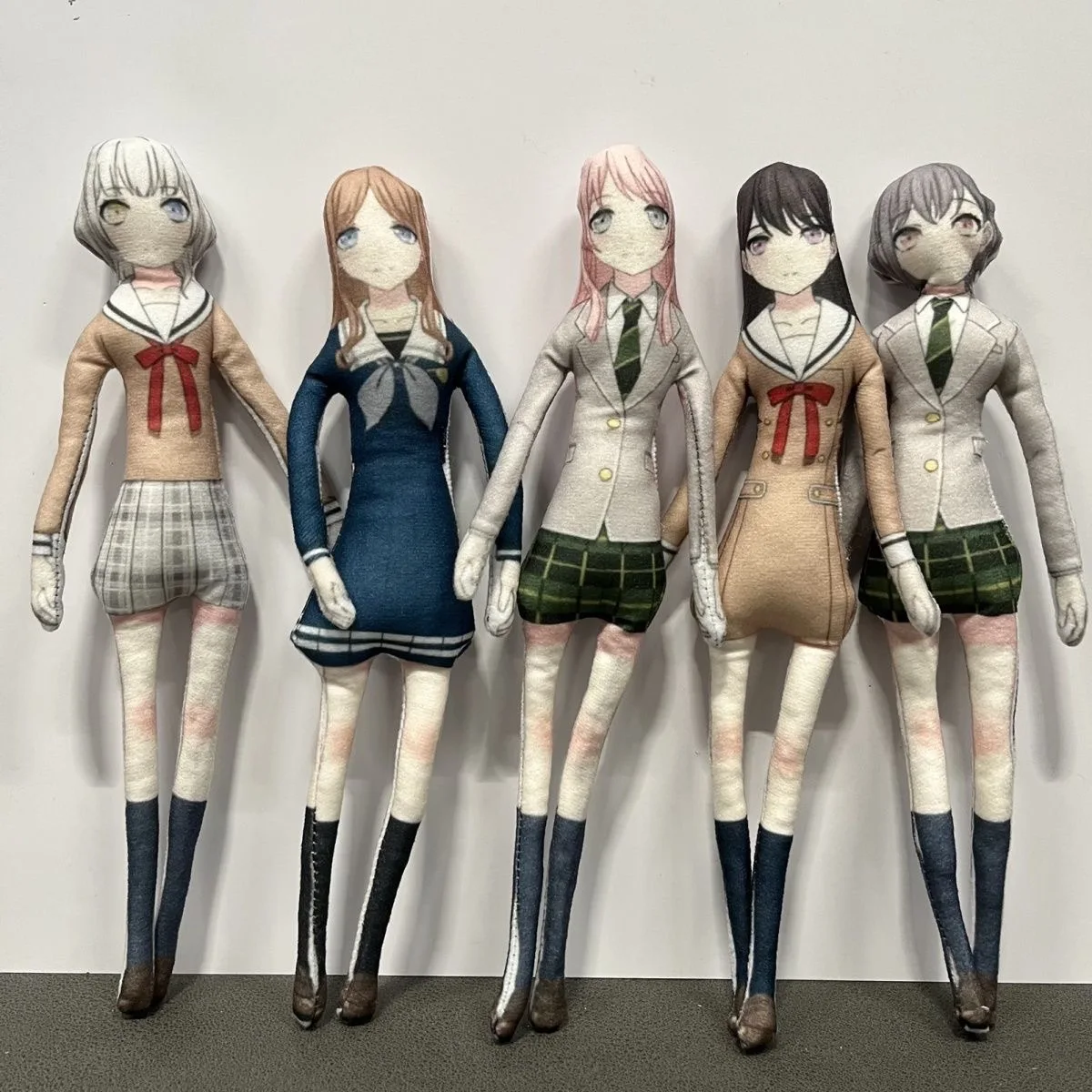 Anime BanG Dream! Muñeca abstracta Anon Chihaya Takamatsu Tomori Soyo Nagasaki de 28 cm, personaje de dibujos animados con esqueleto de alambre móvil para posar.