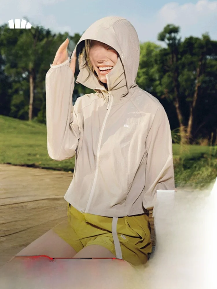 

Bananain ort Lightweight Qui Dry Women's Sun Protection Clothing UV Protection Windproof Water Resistant Outerwear