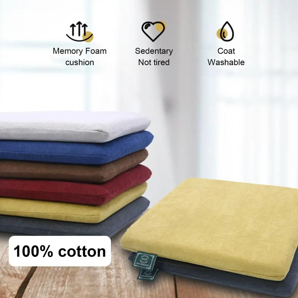 Office Seat Cushion Comfortable Sitting Cushion Moroccan Seat Pad Well Rebound Memory Foam Thicken Pillows Meditation Cushion