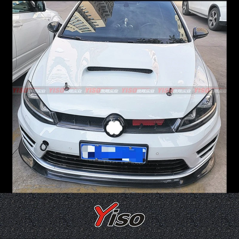 

Suitable for GOLF 7 R GTI Rline Modified encirclement Aerodynamic kit GOLF 7.5 R GTI Rline Carbon fiber Yiso Engine Cover