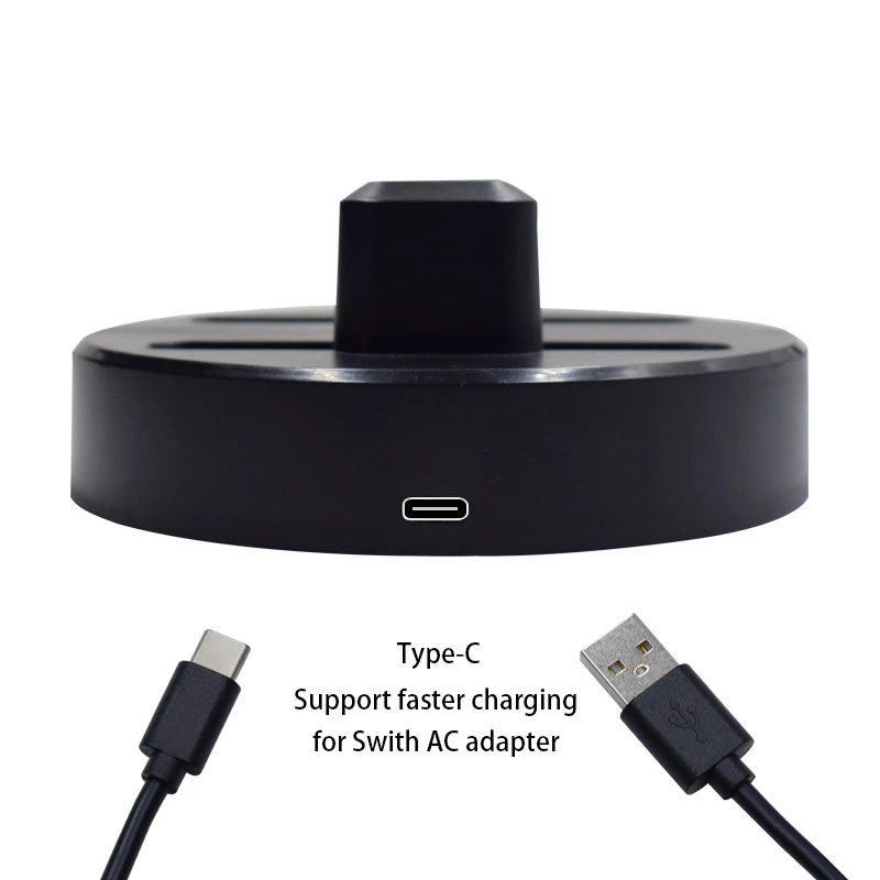 Portable Accessories For Nintendo Switch Controller Charger Dock Station For Switch Joycon Ac Adapter Support 4 Joy-con Charging
