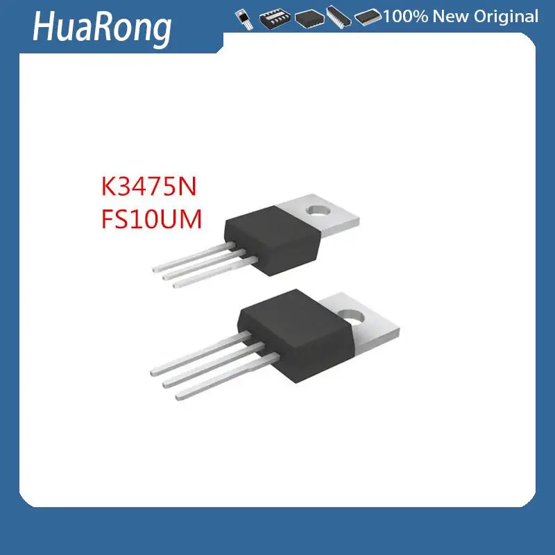 5Pcs/Lot     K3475N   2SK3475N FS10UM    TO-220    ITS640S2  TO-220-7