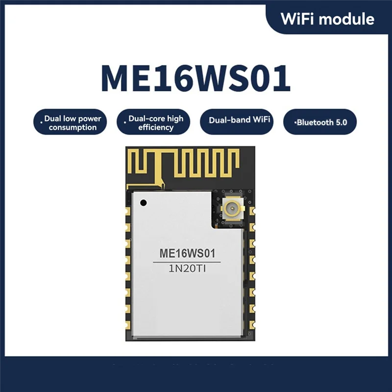 M16K-ME16WS01 High-Performance Dual-Core Bluetooth+ Wifi Module From Minewsemi Supports Wifi AP STA Mode 2MB Flash Memory