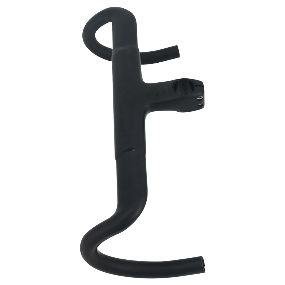 جديد أسود ASIACOM سباق الطريق الدراجة ايرو مات UD كامل ألياف الكربون المقود والجذع المتكاملة 31.8 مللي متر محول 28.6 مللي متر جديد