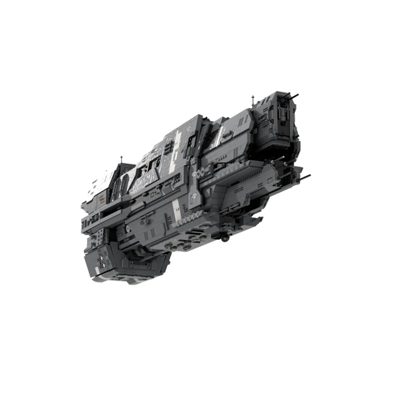 Immagine 3: Ultimate Collection Series MOC Valiant-Class Super-Heavy Cruiser Building Blocks Modello Corazzata Alta difficoltà Mattone Giocattolo Regalo