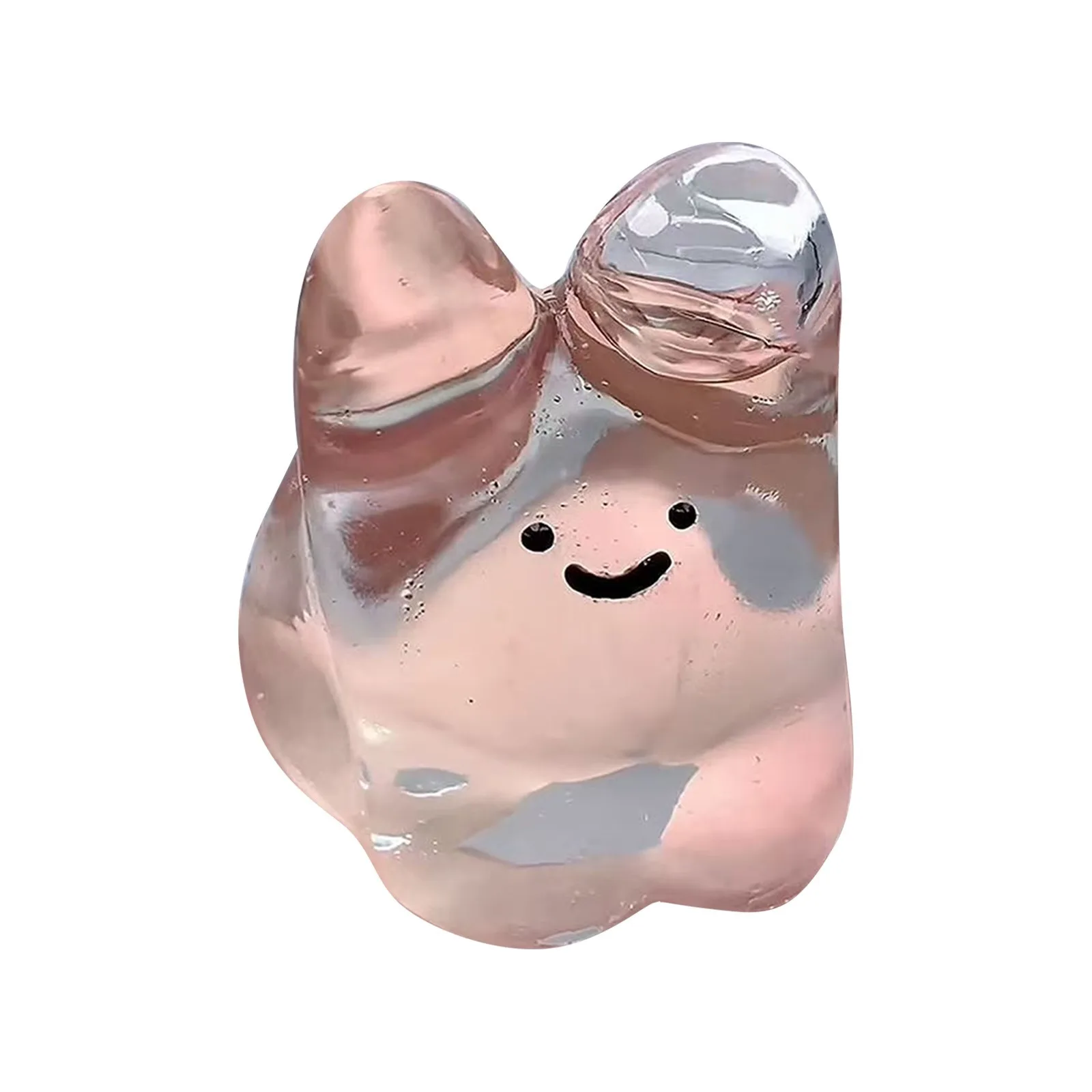 คริสตัล Bubble Bunny บีบสนุก Decompression ช้า Rebound ของเล่นเดสก์ท็อปเครื่องประดับตกแต่งของเล่นเด็ก