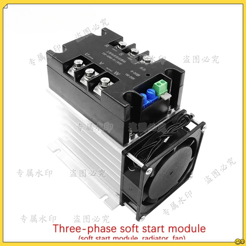 

380V forThree-Phase Motor Soft Starter Module Controller 1KW-12KW Slow Starter (Module Radiator Fan)