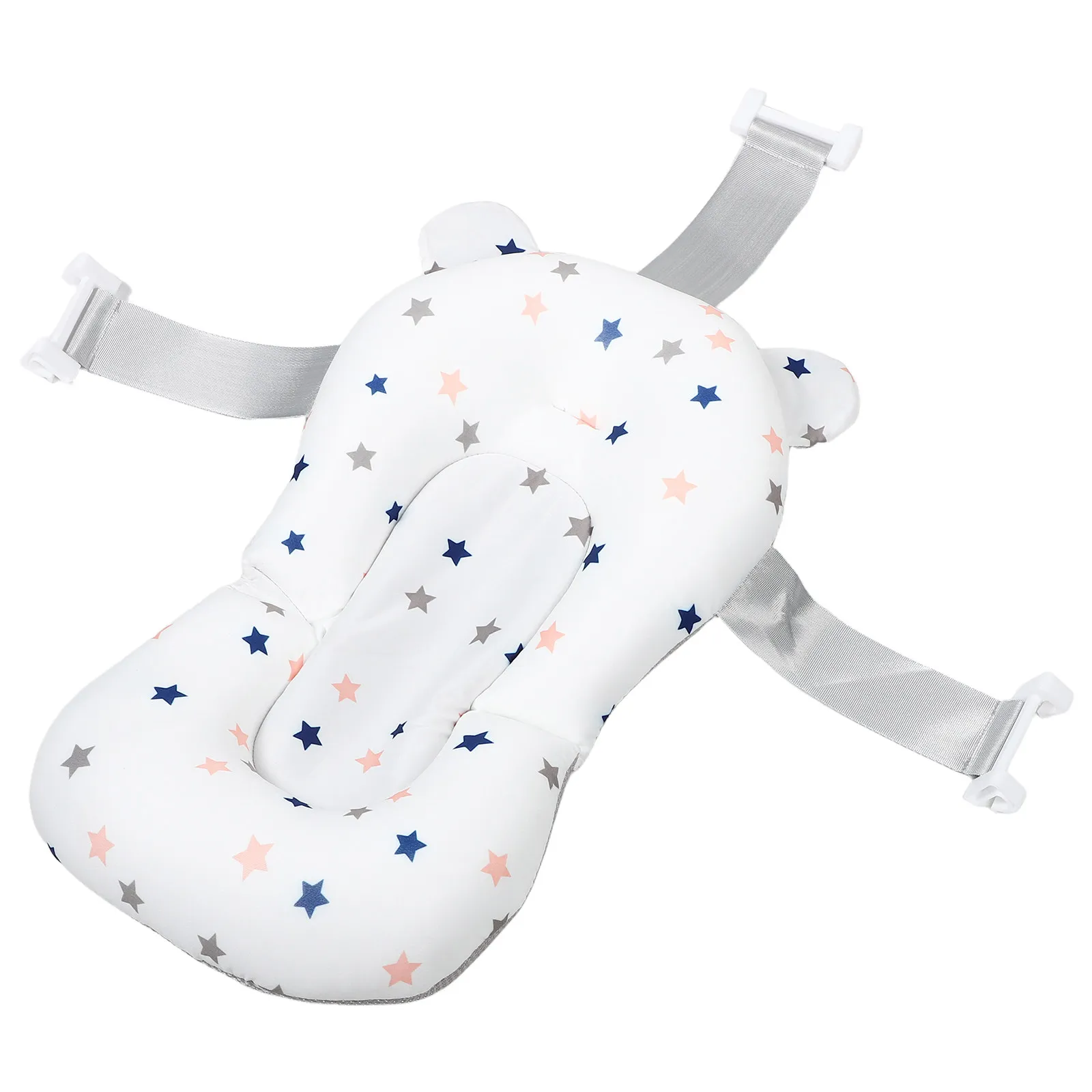 

Baby Net Infant Support Pad Newborn Cushion Non-Slip Mesh Mat Floating Bath Seat For Tub Baby Bath Safety Seat Infant