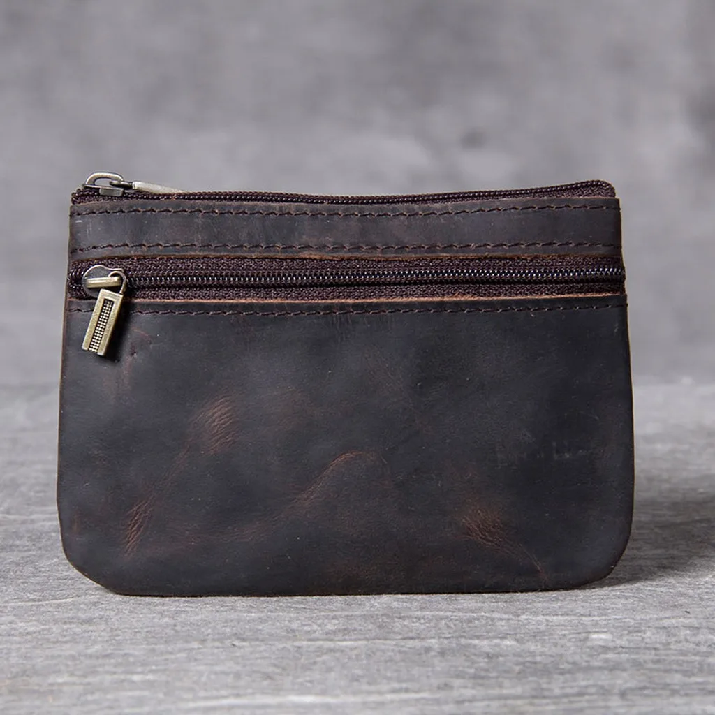 PU-Leder-Geldbörse, vielseitige, kompakte Geldbörse, ultradünner Münzbeutel, Unisex-Mini-Münzbeutel für Pendler, Einkaufstasche
