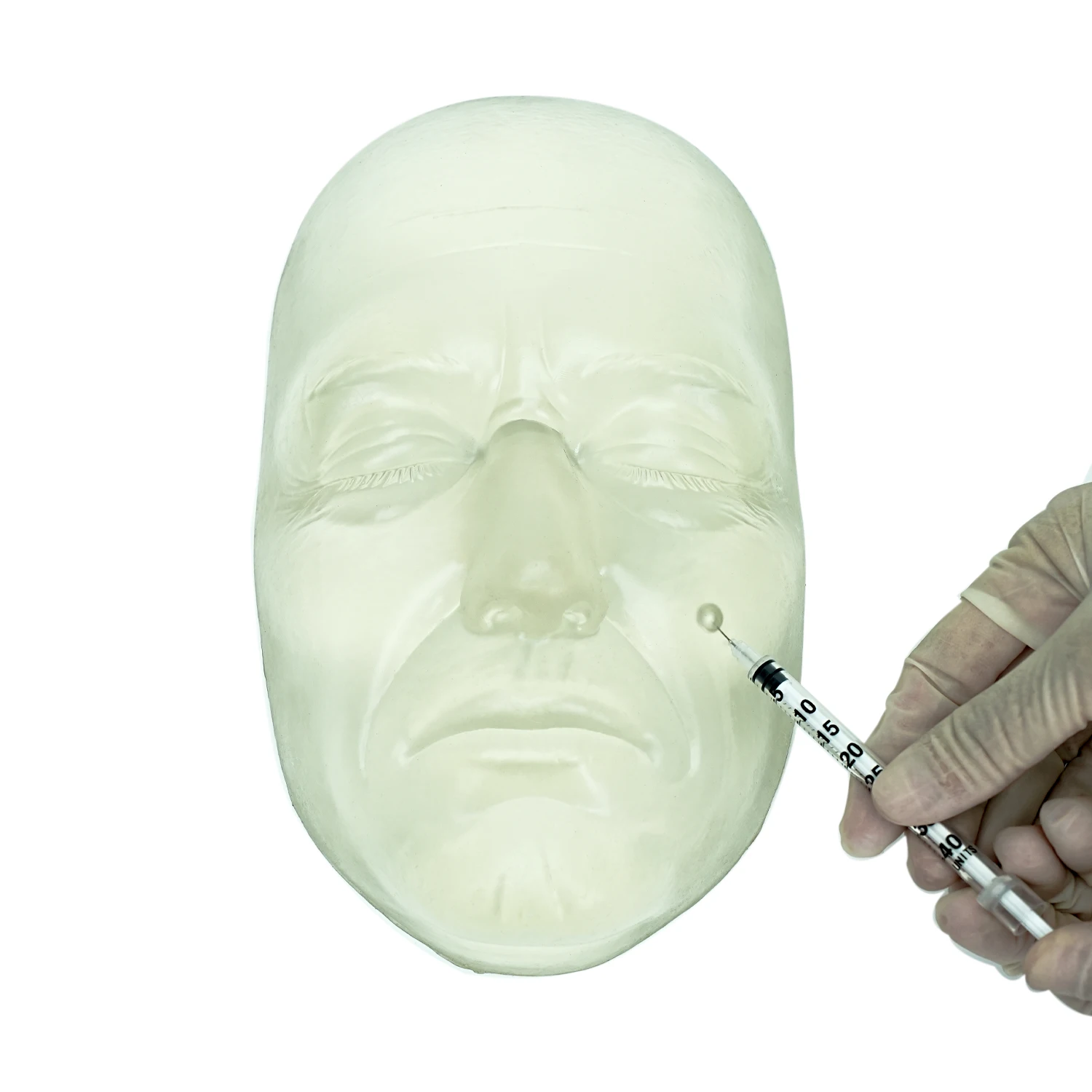 Injection Training Mannequin Face Model, Facial Injection & Thread Facelift Head Model