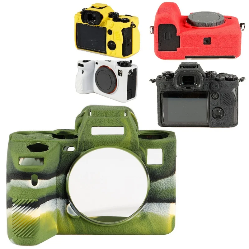 

For Sony alpha1 ILCE-1 A1 camera bag Silicon case rubber soft cover protector