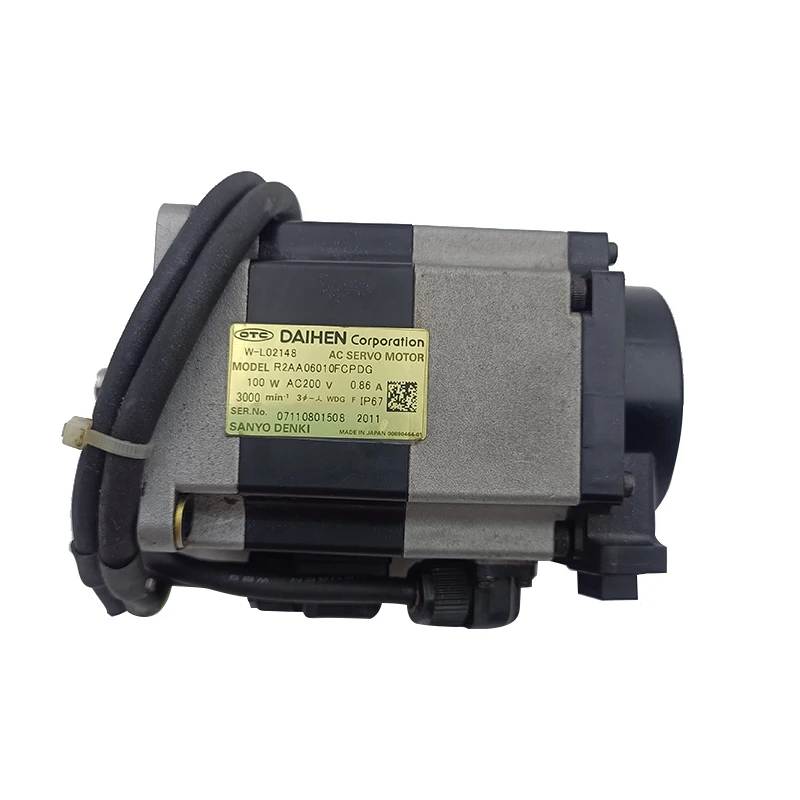 

100% Оригинальный серводвигатель Sanyo Denki R2AA06010FCPDG для ПЛК-контроллеров