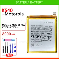 Original Genuine Replacement Batteria 3000mAh Battery For Motorola Moto E6 Play XT2029 XT2029-1 KS40 Batteries+Tracking Number