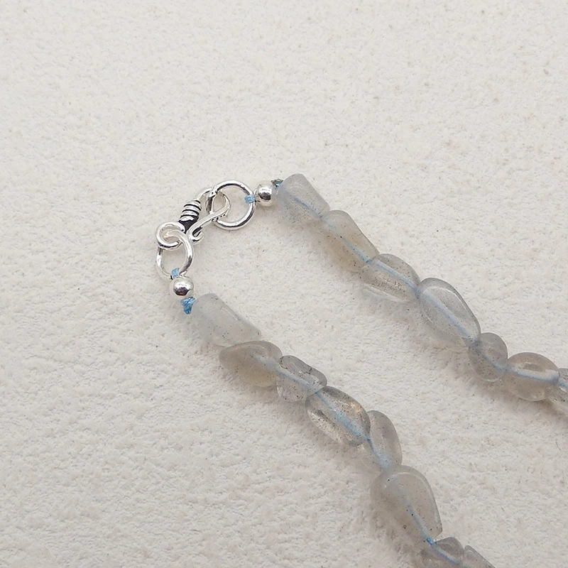 Natural Labradorite Stone Quality  Loose Beads Jewellery Making 47x23x10mm/6x5x4mm DIY Bracelet Necklace Beading Accessories