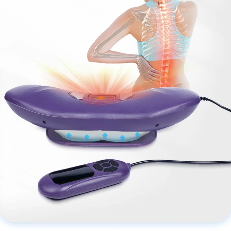 

Умный электрический массажер для талии, нагревательный пояс для глубоких тканей с двойным импульсным массажем, портативный дизайн, эргономичная посадка для облегчения боли