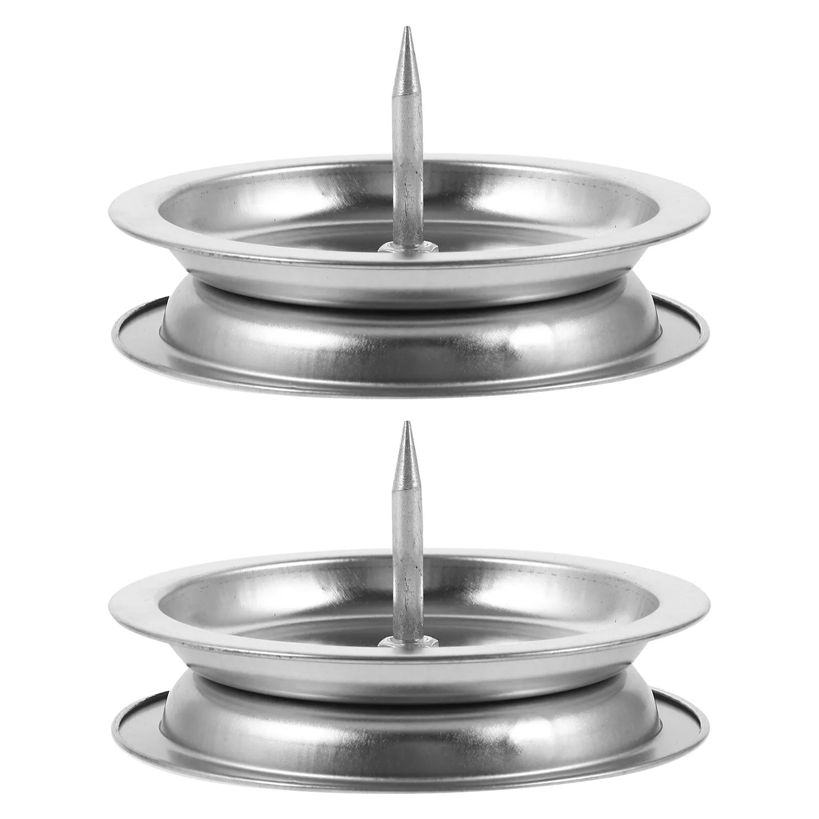 2Pcs Premium Stainless Steel Moxa Stick Holder Base Non Slip Stable Moxa Roll Stick Burning Rack Ideal for Acupuncture Therapy