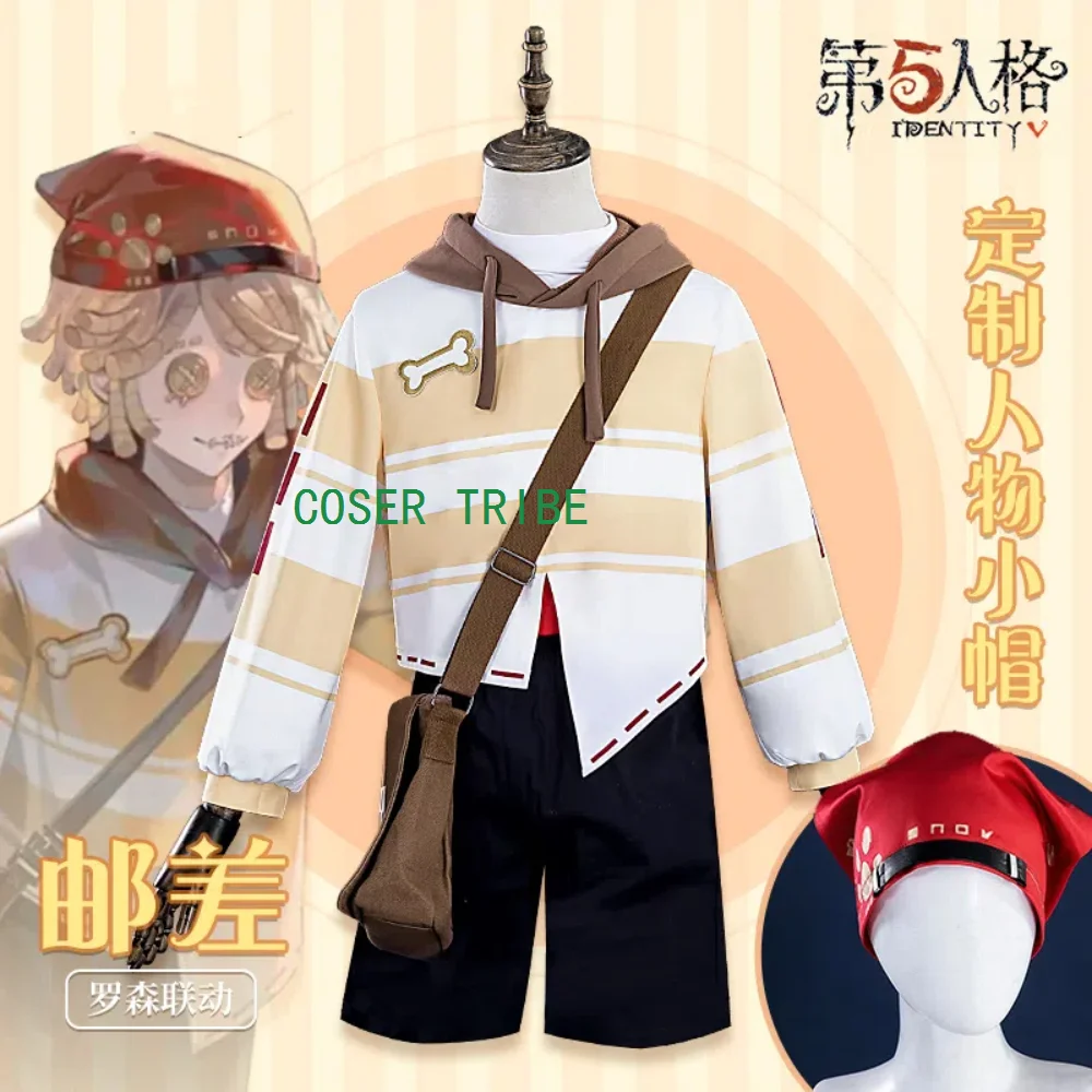 COSER TRIBE Identity V Victor Grantz Mailman Cosplay Costume Cos Game Anime Party Uniform Hallowen Play Role Clothes Clothing