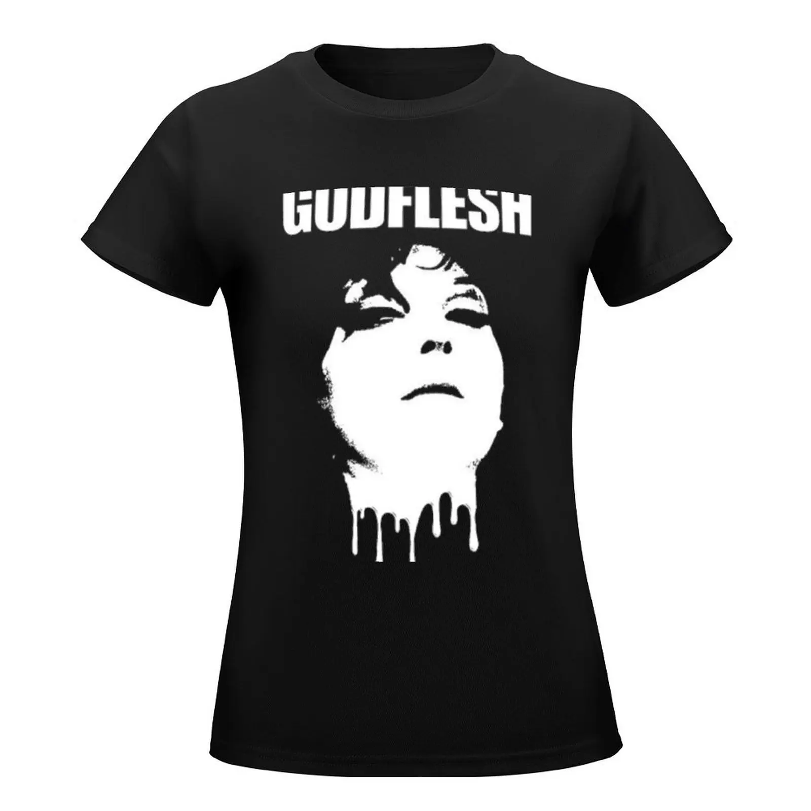 GODFLESH T-Shirt Aesthetic clothing summer top cropped t shirts for Women