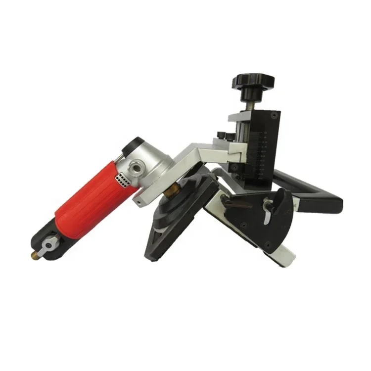 Portable air powered hand stone edge chamfering machine ceramic tile edge polishing tool