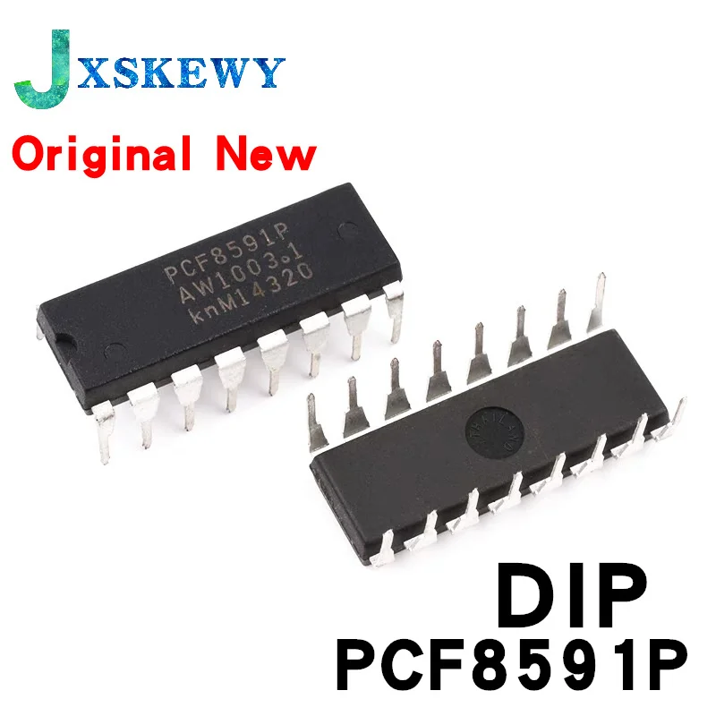 2pcs/lot new original PCF8591P PCF8591 DIP-16