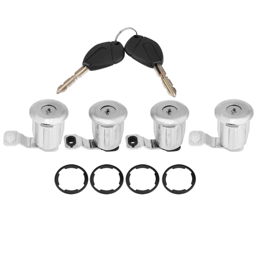 Juego de cerradura de puerta de coche, barril con llaves para Citroen Berlingo Xsara, Peugeot Partner 252522-1996 2007. G3 9170.CW, 9170