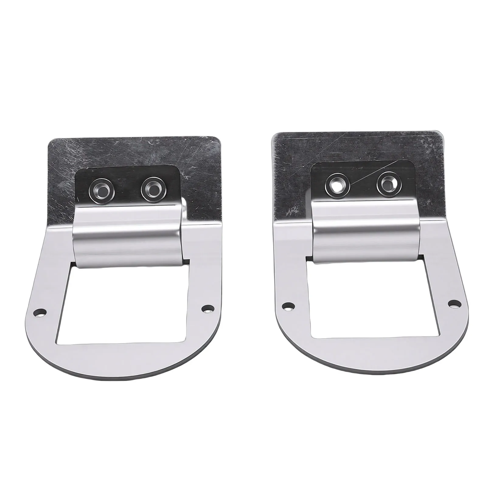 

2pcs Watermelon Light Under Glow Frame Bracket Polished Stainless Steel Watermelon Light Clamp Mount Universal for Trucks RVs
