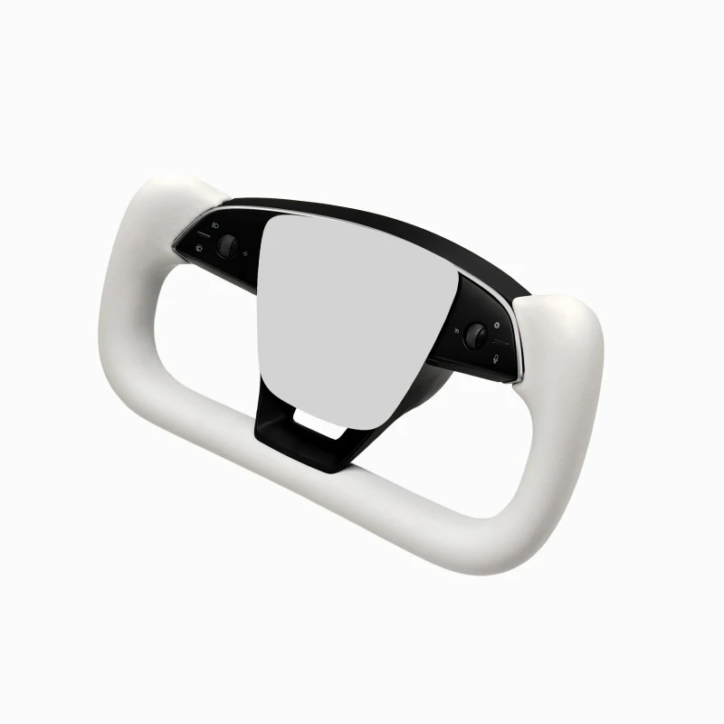 

Hollowed Out Leather Steering Wheel for Model 2025-Sports Style Skeleton Design