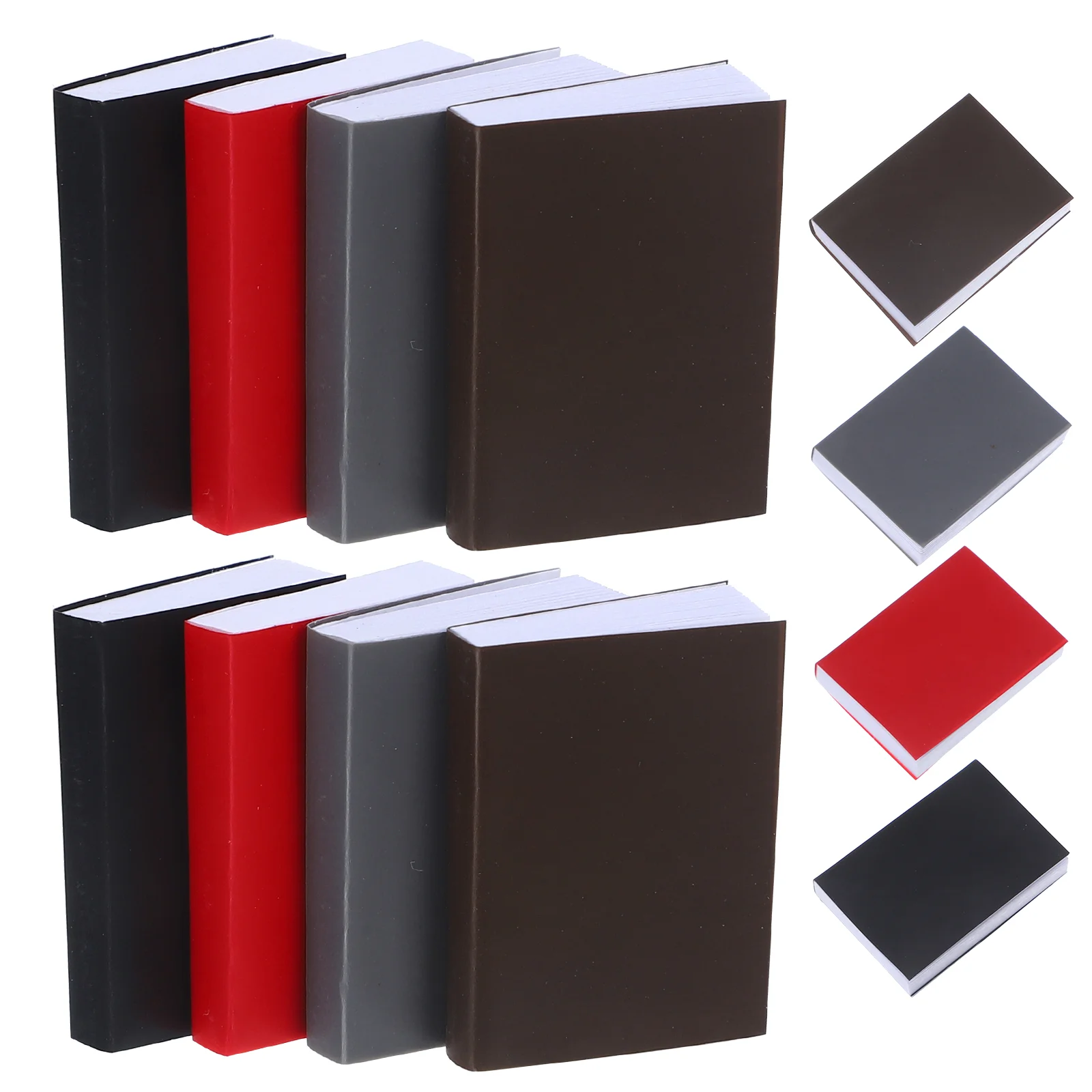 

12 Pcs Dollhouse Book Ornaments for Kids Pretend Toy Toys Books Plaything Party Paper Mini Accessories Child Miniature