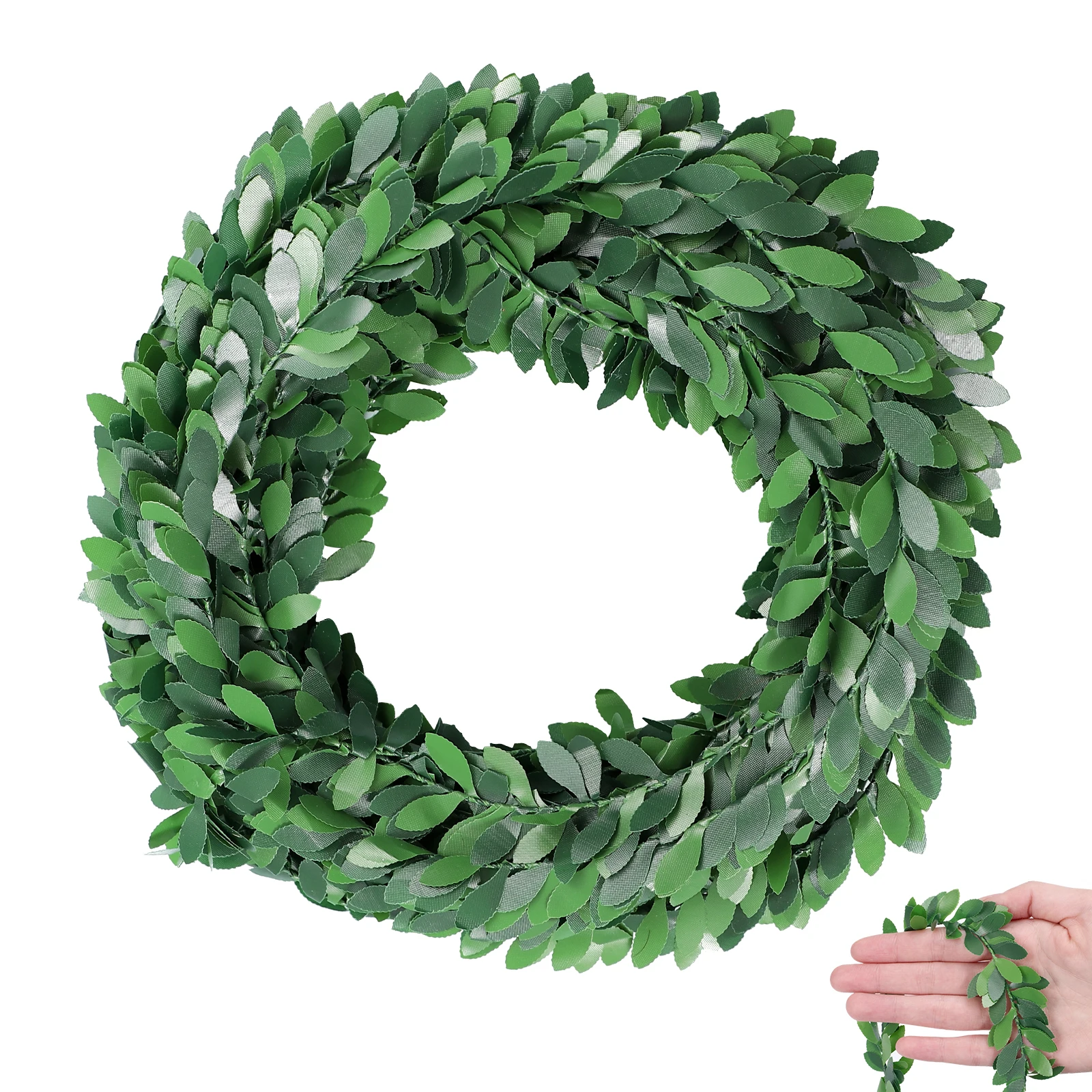 

7.5m Foliage Green Artificial Vine Garland Simulated Leaves for Wedding Party Home Decor DIY Hanging Greenery Natural Look Vine