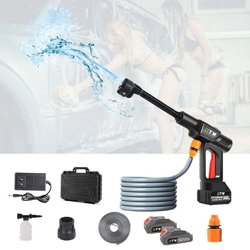 A5-0010G 卸売最安値 ミニワイヤレス 12V 24V 48V ボルト コードレス ポータブル ウォッシュガン 高圧洗浄機