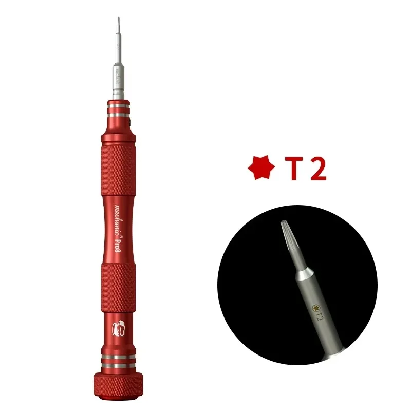 Starker magnetischer Schraubendreher MECHANIC PRO8(MAX8), spezielles Hartwerkzeug zum Zerlegen, Reparatur, Y-förmiger, fünfeckiger, Kreuzschlitz- und T2-Schraubendreher – Detail 12