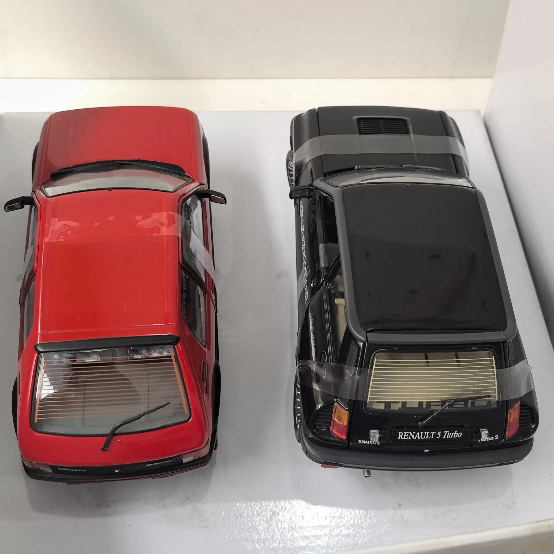 다이캐스트 솔리도 1/18 스케일 205 GTI R5 터보 푸조 르노 합금 자동차 모형 수집용 장난감 선물 기념품 전시 장식품