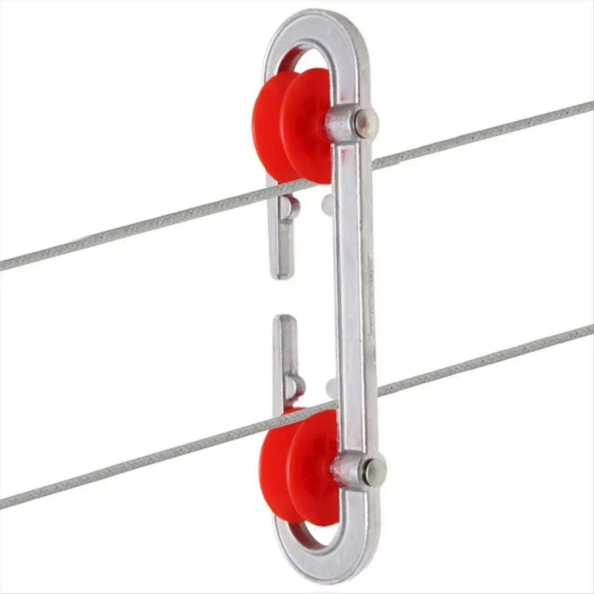 STOCK-Clothesline Separator Weatherproof Aluminum Clothes Lines Tensioners Outdoor Small Clothesline Tools Laundryline Pulley