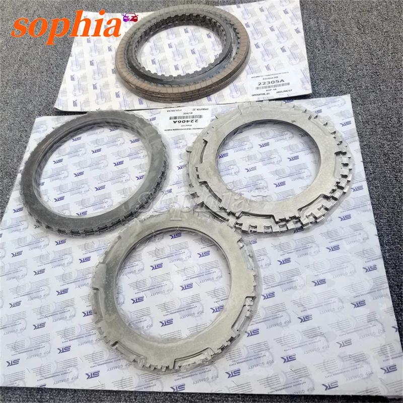 9HP48 ZF9HP48 Transmission Friction Plate + Steel Repair Rebuild Kit for Land Rover  Auto Parts