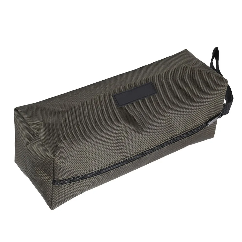 2pcs Portable 1680D Oxford Cloth Tool Bag Thick Canvas Tool Pouch Waterproof 12 Inch Storage Tote Bag For Electrician