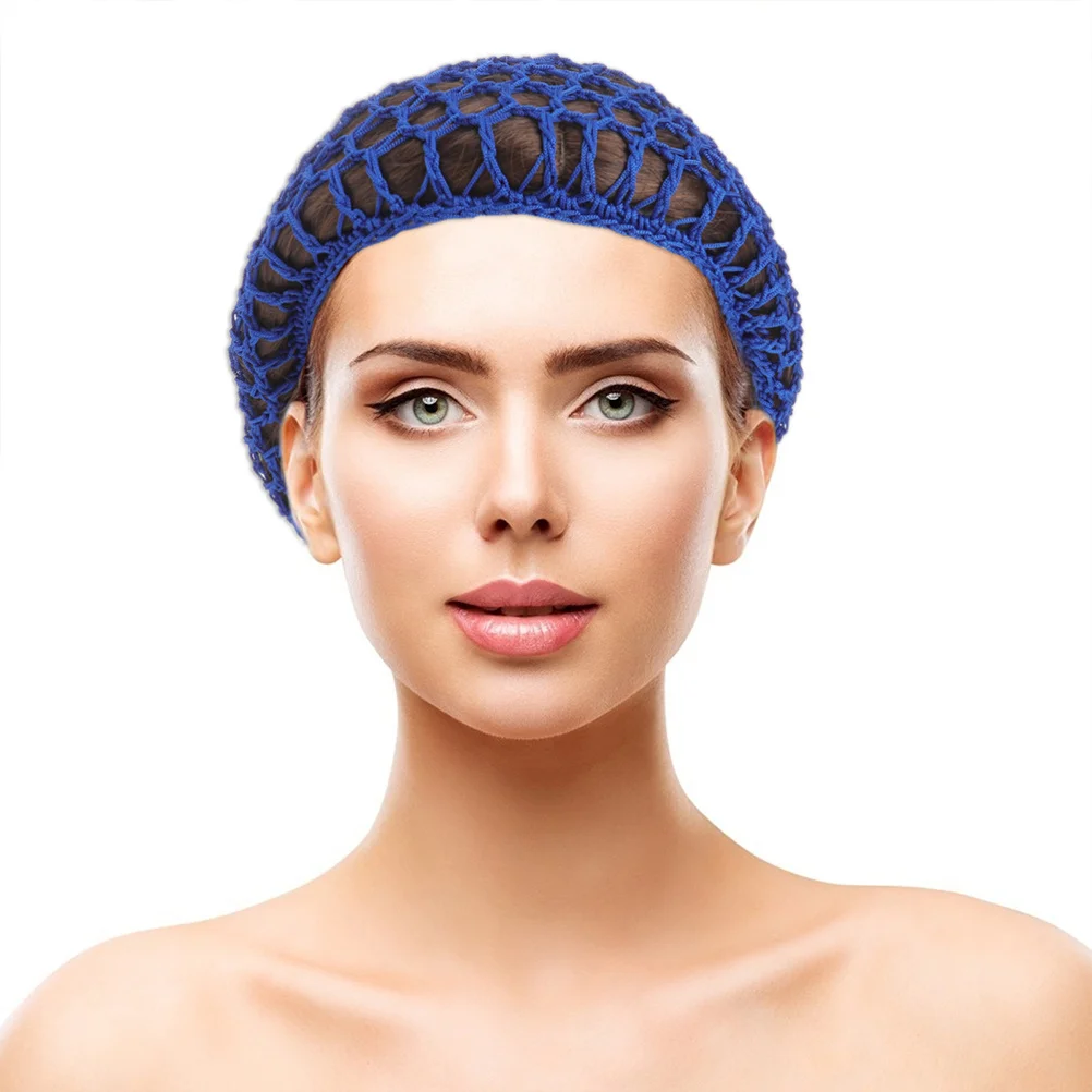 

3Pcs Elastic Mesh Hair Nets Comfortable Sleep Hats for Women and Home Use Crochet Hair Net Crochet Mesh Hairnet