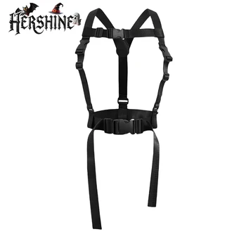 HERSHINE Bandoulière en toile étendue double face avec boucl...