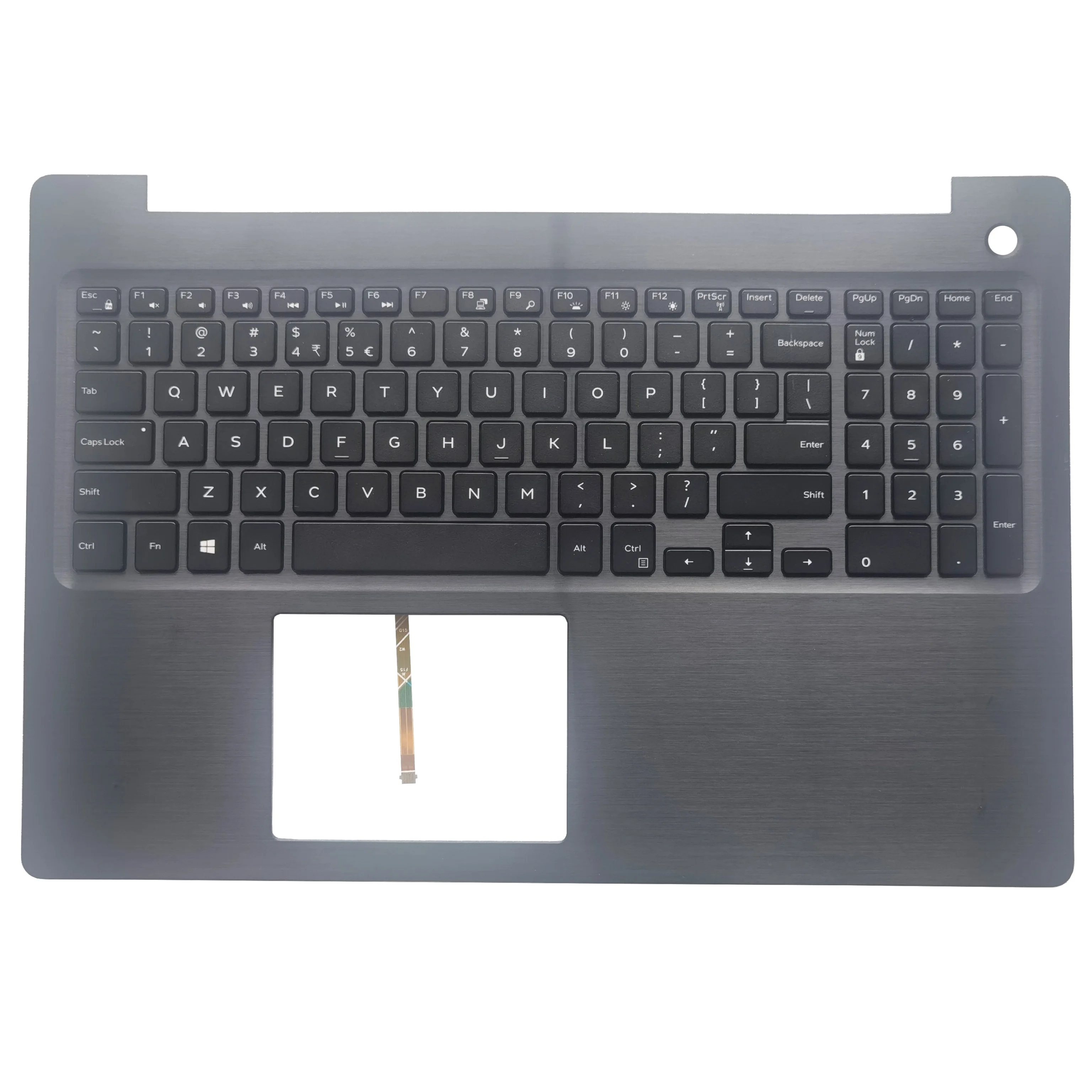 Imagem -06 - para Dell Inspiron 15 5000 5570 5575 Lcd Capa Traseira Moldura Frontal Backlight Teclado Tampa Traseira Superior 0x4ftd 03pyp2 0mr2kh 08d7t9 Novo